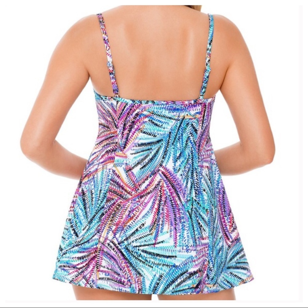 NWT! Swim Solutions Garden Lace Swimdress - Picture 10 of 11